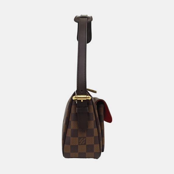 RAVELLO GM Damier Ebene Coated Canvas Brown