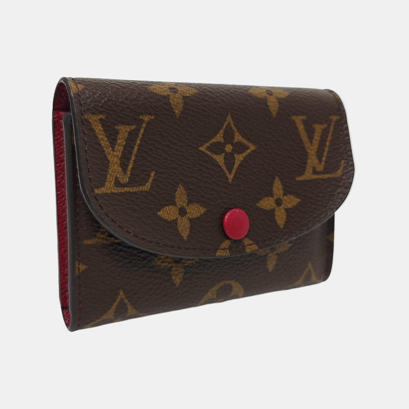 VICTORINE Monogram Coated Canvas Brown Wallet