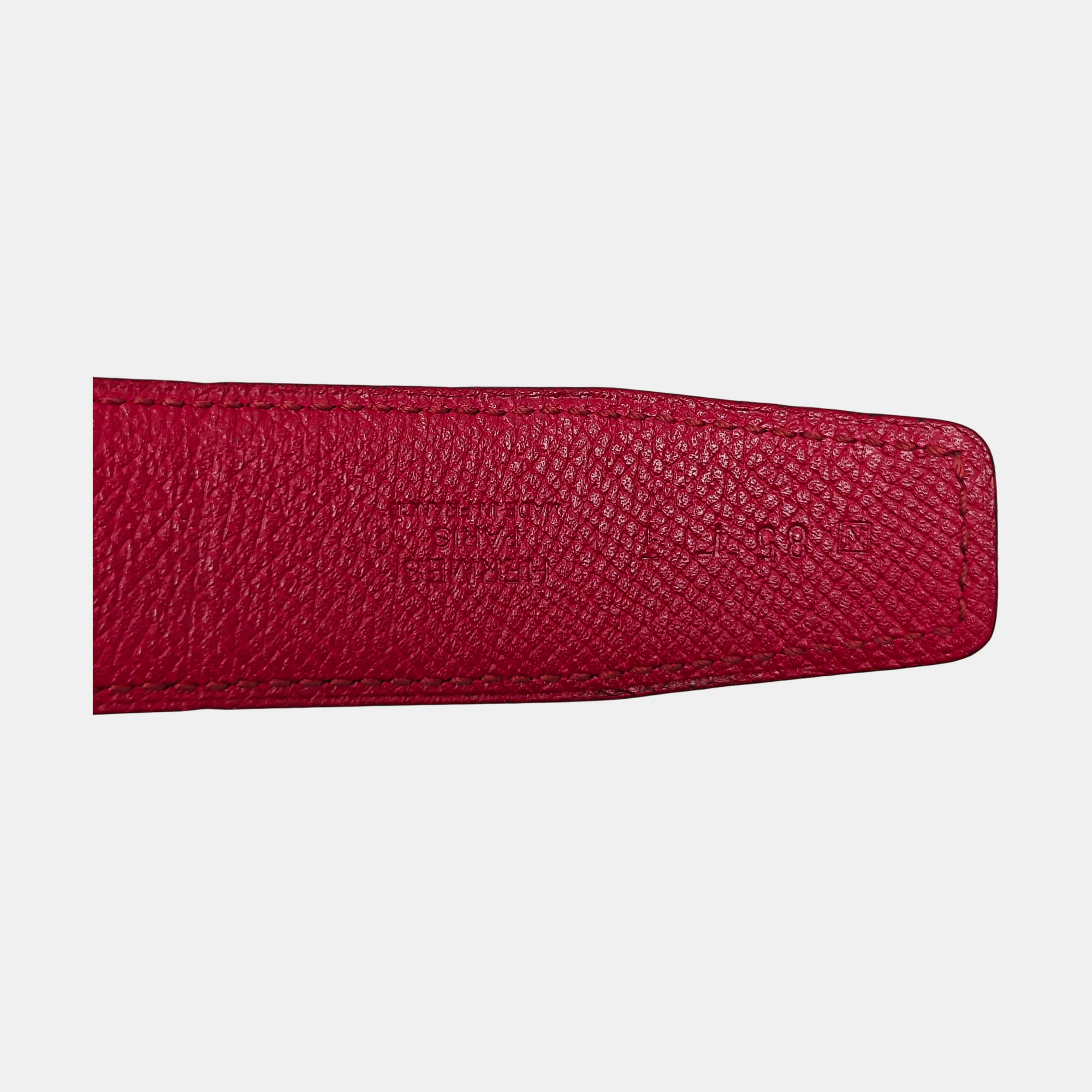 Leather Belt Purple
