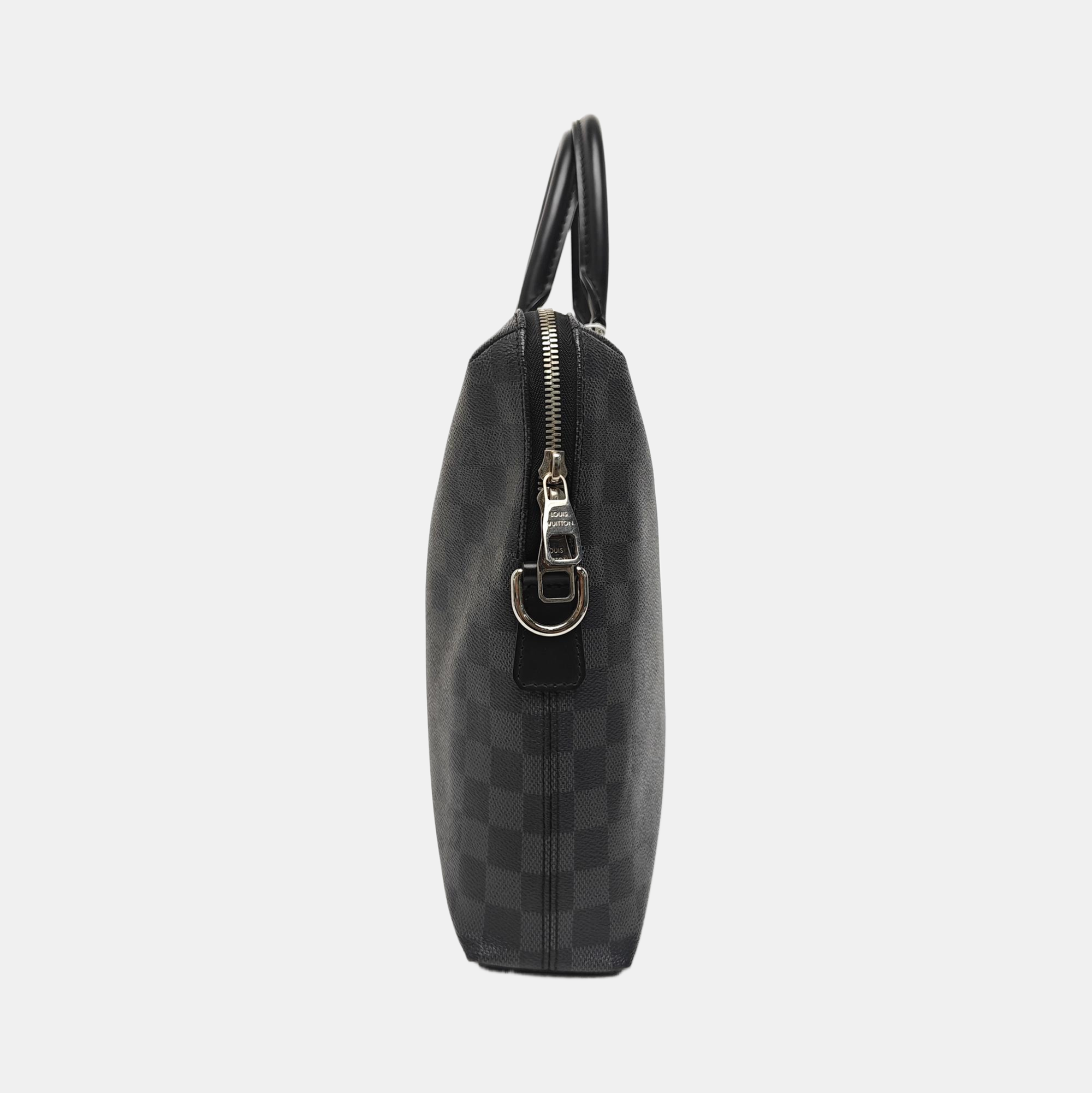 PORTE-DOCUMENTS Damier Graphite Coated Canvas Gray