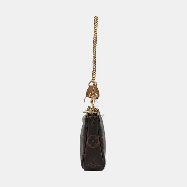 ACCESSOIRES Mini Monogram Coated Canvas Brown