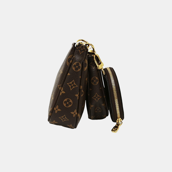 MULTI Monogram Coated Canvas Brown