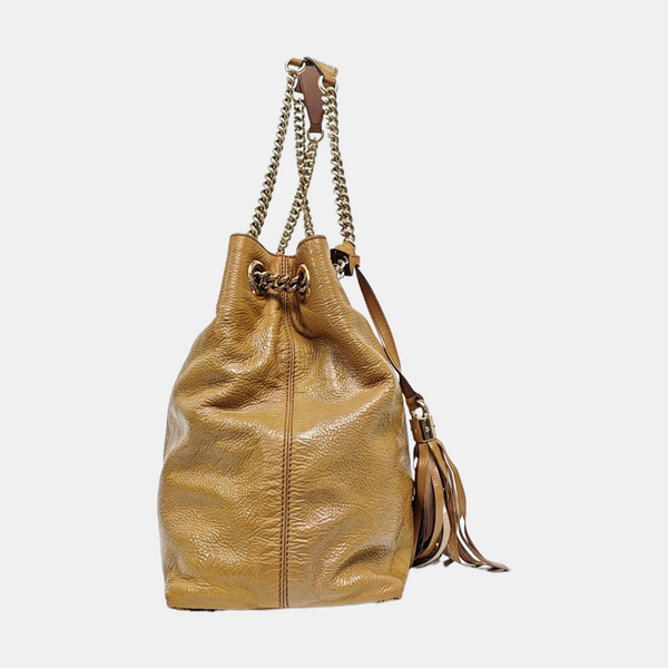 Soho Large Calfskin Beige