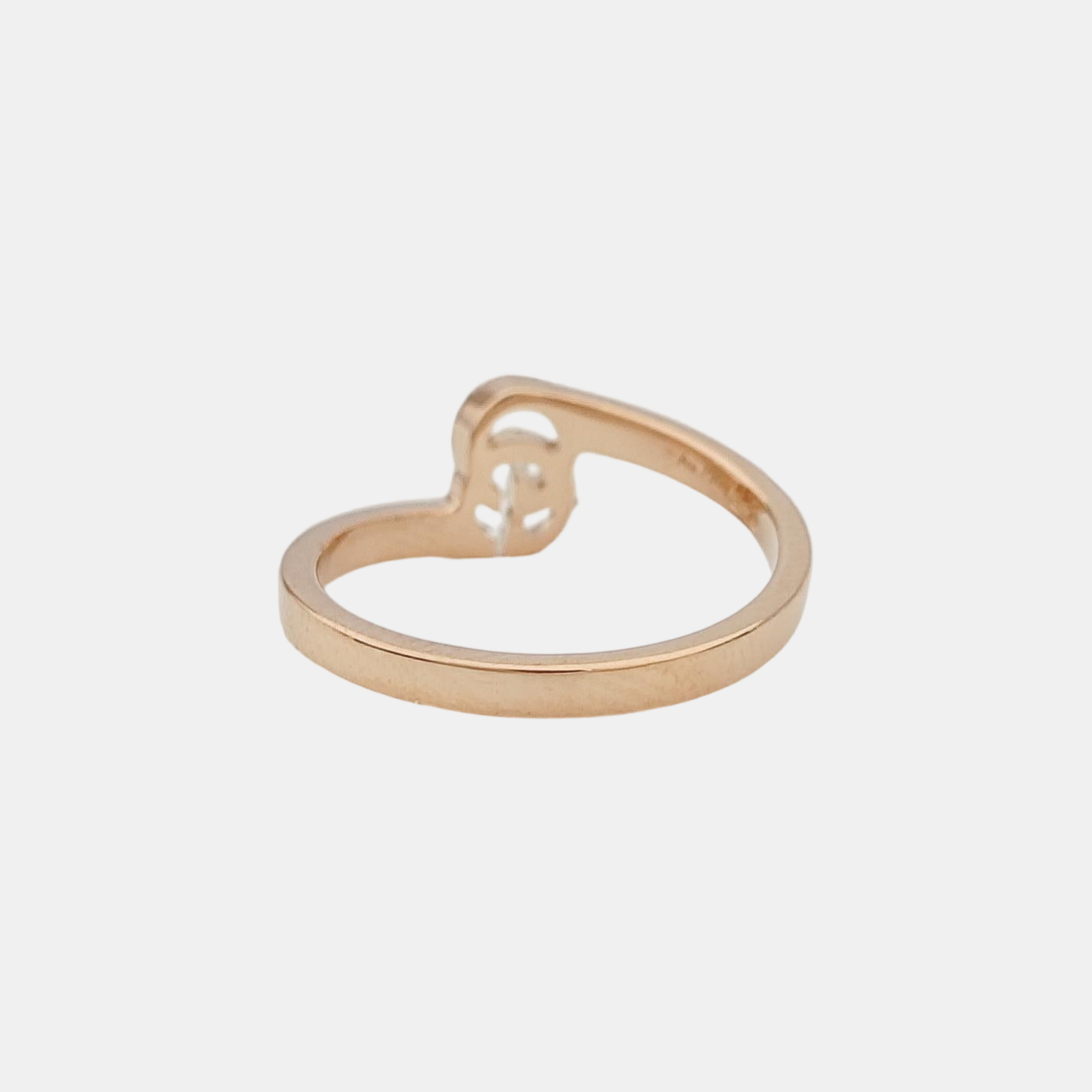 GG Running 18k Rose Gold Ring EU 50