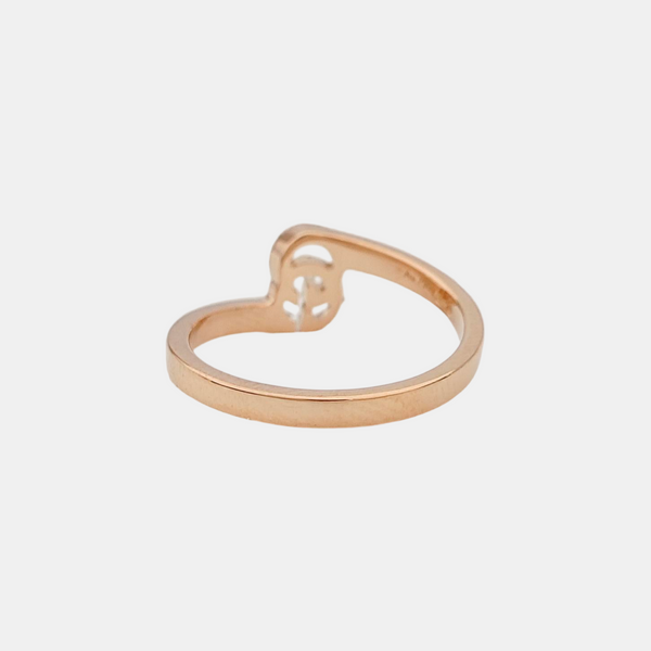 GG Running 18k Rose Gold Ring EU 50