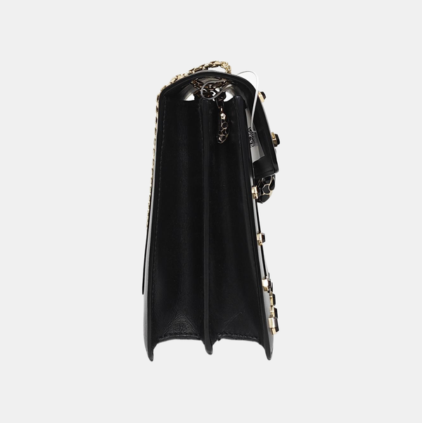SERPENTI FOREVER Medium Calfskin Black