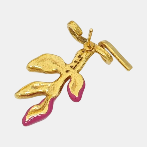 Metal Gold Stud Earrings