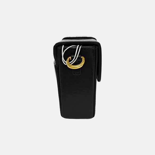 Authenticated pre-owned  30 Montaigne Calfskin Black - Shoulder Bag at Looply