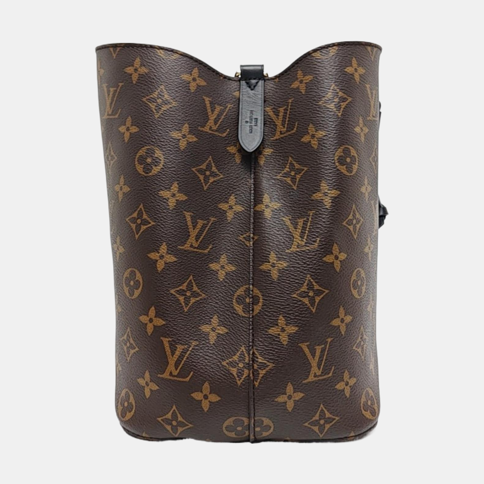 NÉONOÉ MM Monogram Coated Canvas Brown