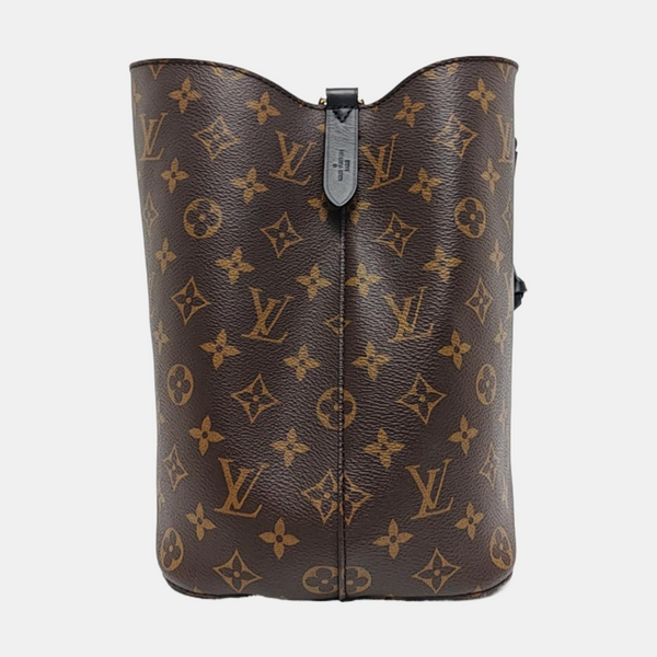 NÉONOÉ MM Monogram Coated Canvas Brown