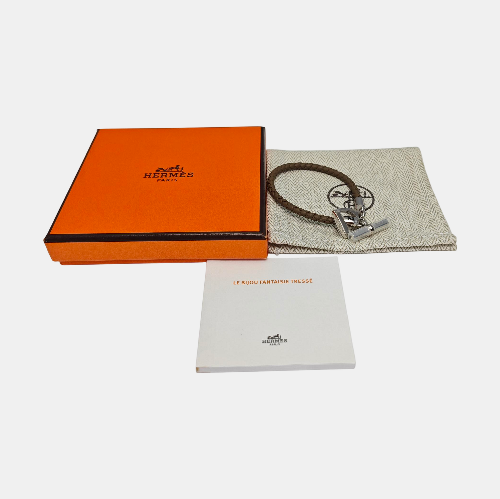 Leather Beige Bracelet