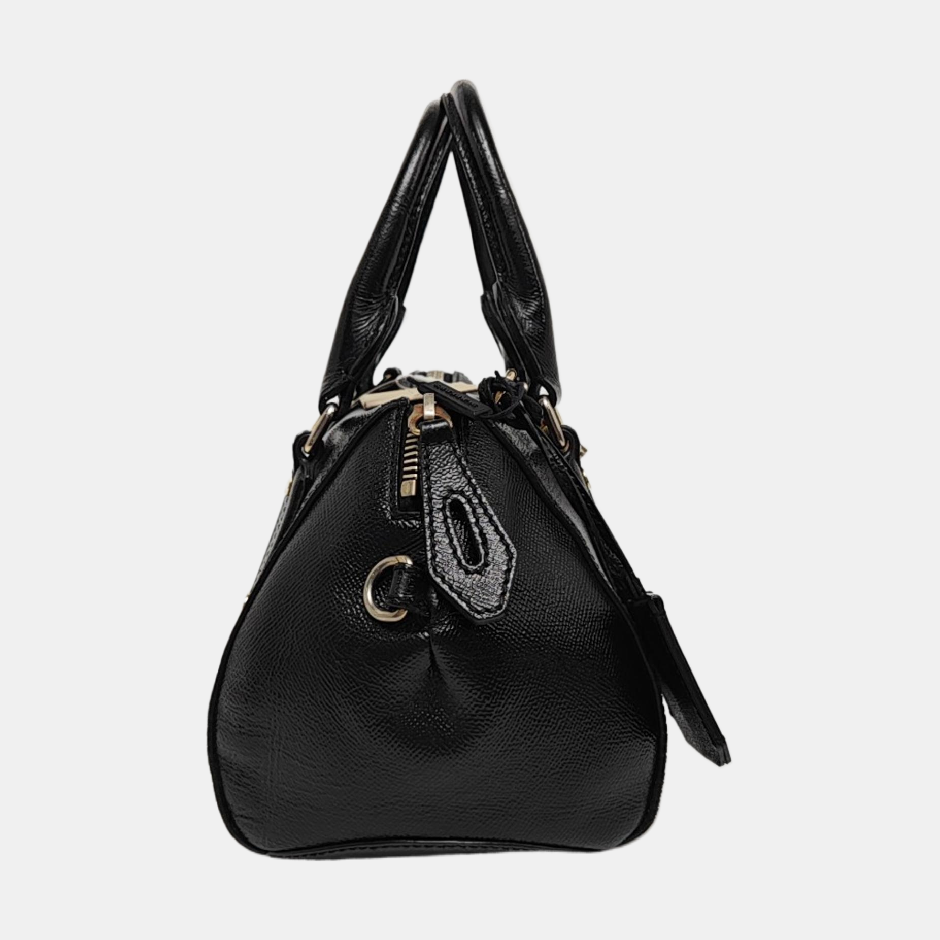 Calfskin Shoulder Bag Medium Black