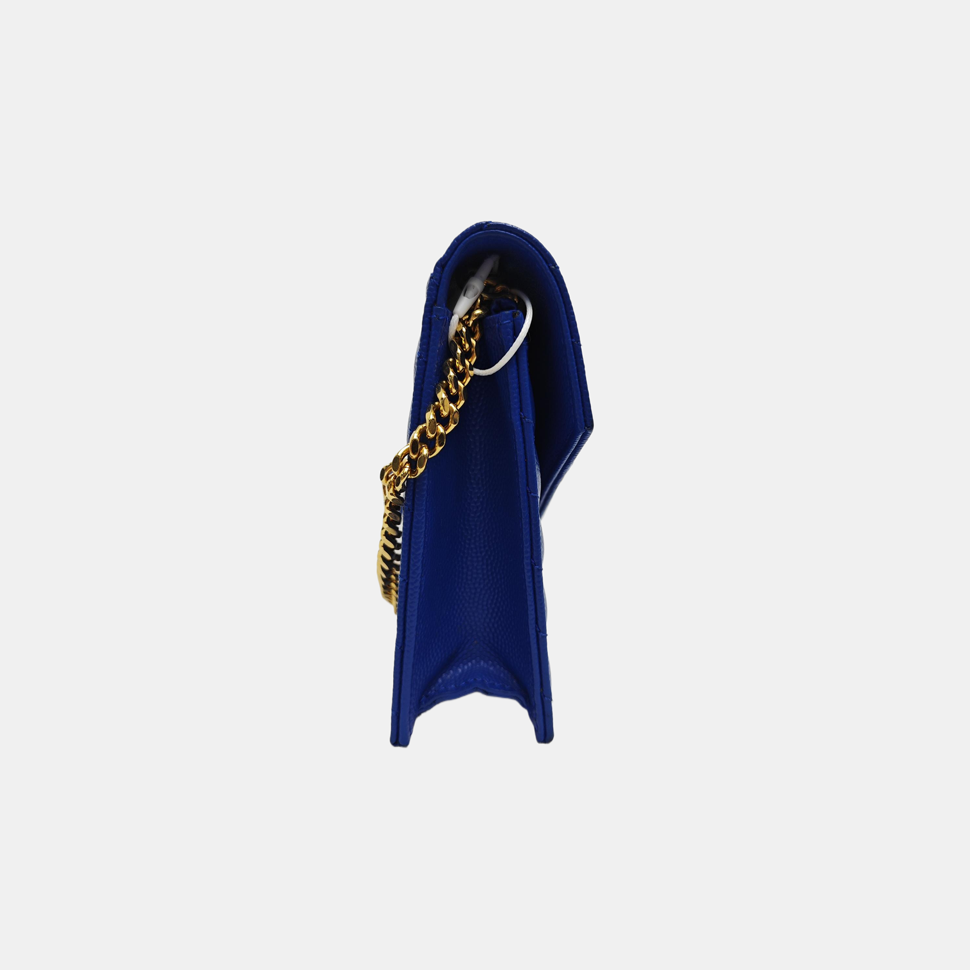 MONOGRAM WOC Chevron Calfskin Blue