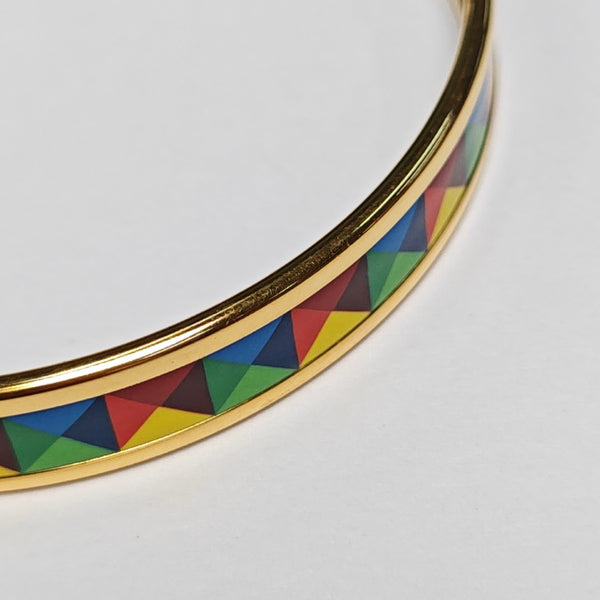 Email Metal Multicolor Bangle