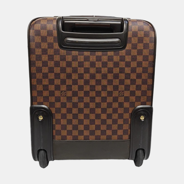 Authenticated pre-owned  PEGASE Damier Ebene Coated Canvas Brown - Luggage at Looply