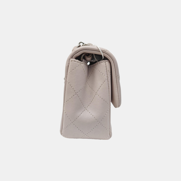 CLASSIC FLAP Mini Quilted Lambskin Pink