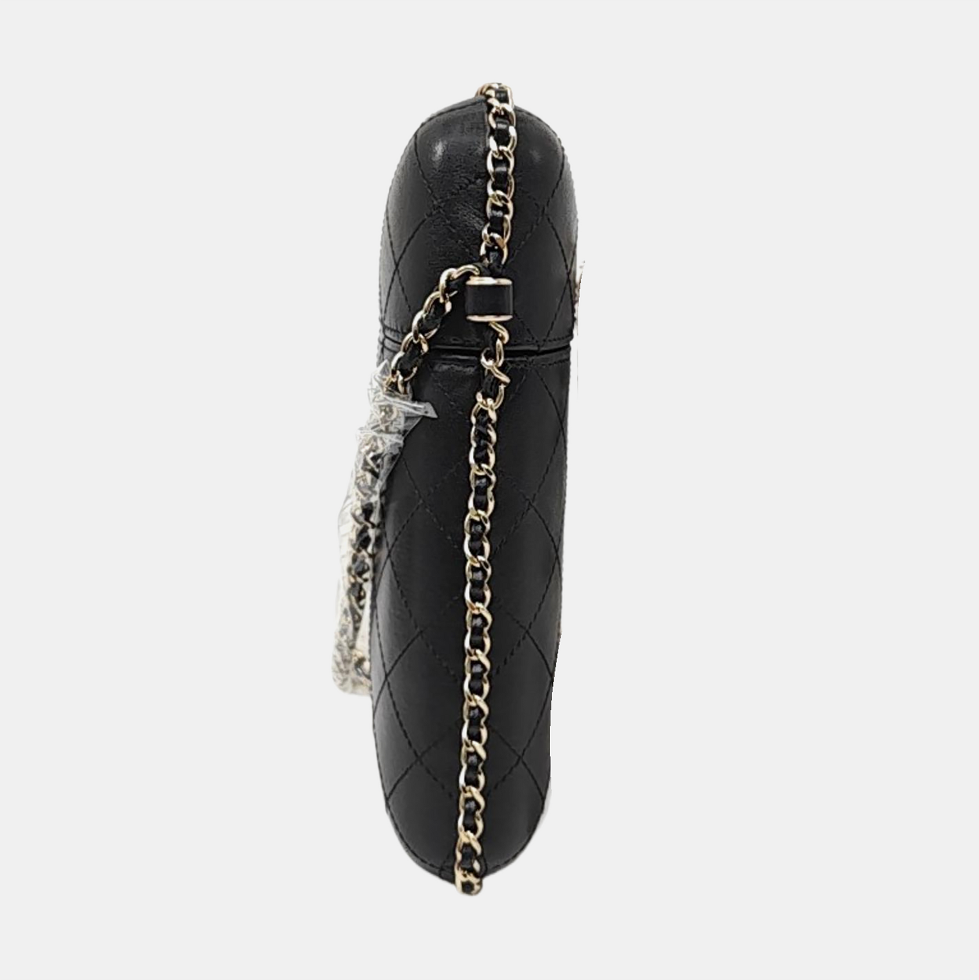 Quilted Lambskin Black