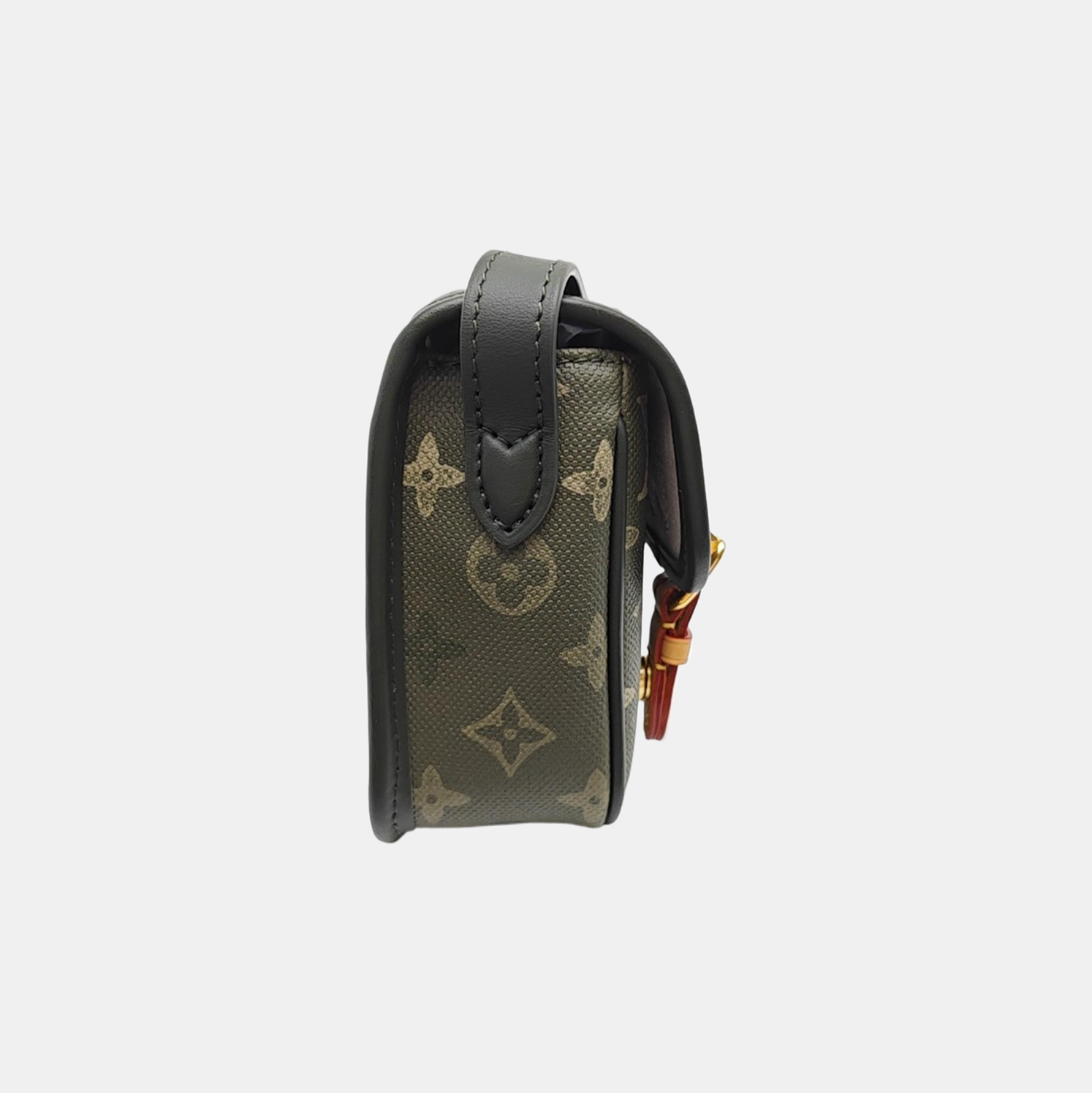 SATCHEL Monogram Coated Canvas Green