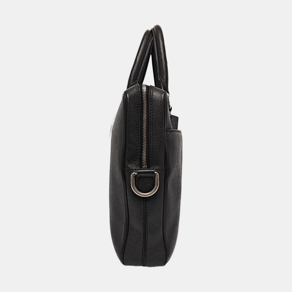 PORTE-DOCUMENTS Calfskin Gray