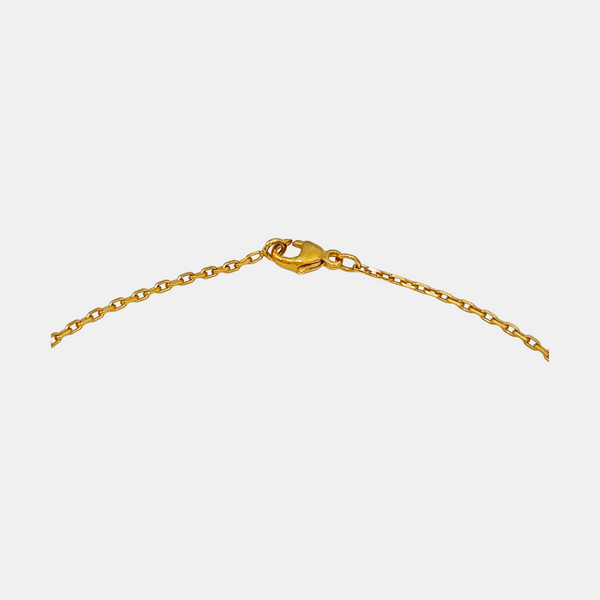Pop H Metal Gold Necklace