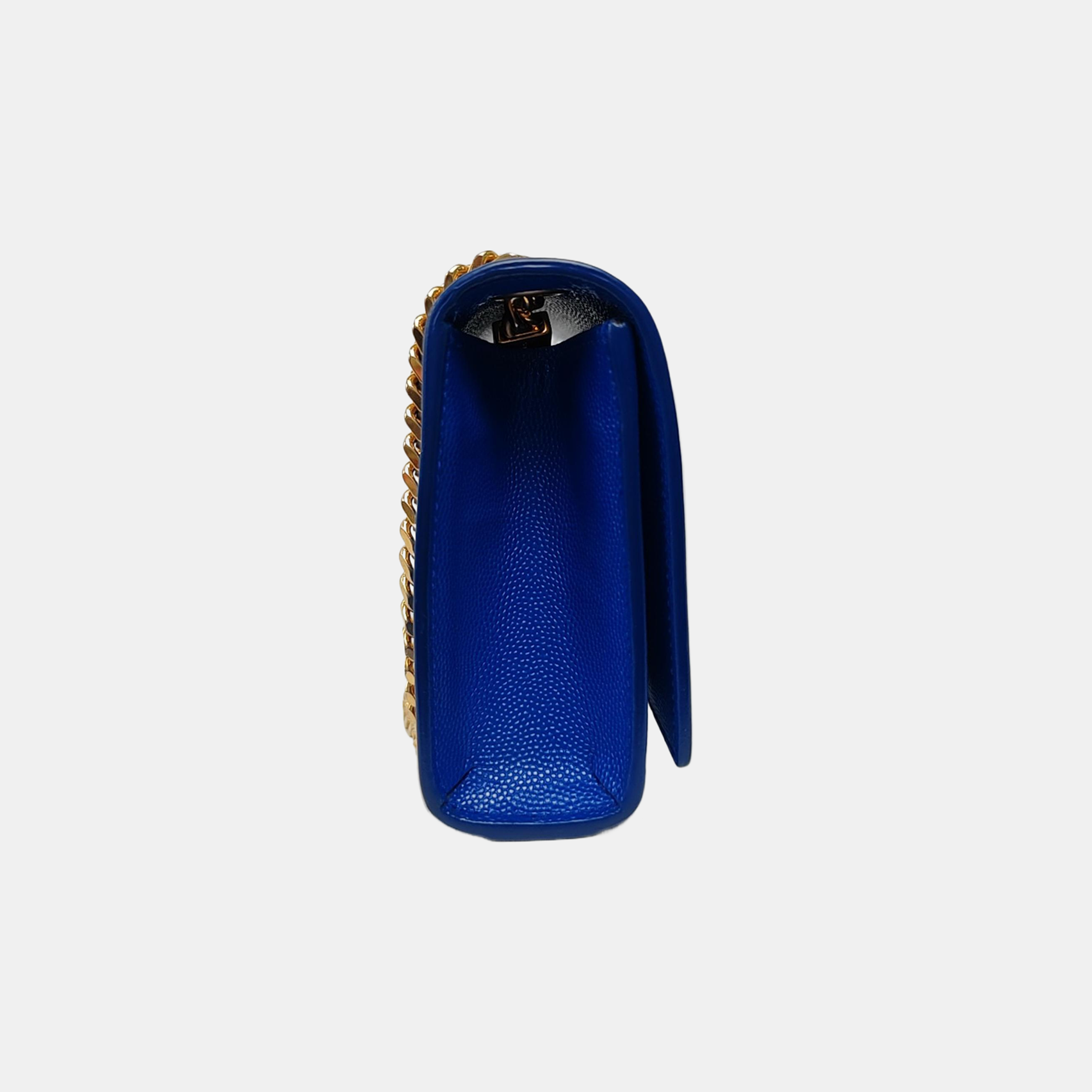 Authenticated pre-owned  KATE Mini Calfskin Blue - Shoulder Bag at Looply