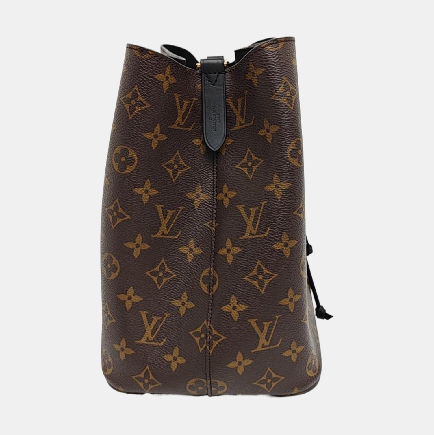 NÉONOÉ MM Monogram Coated Canvas Brown