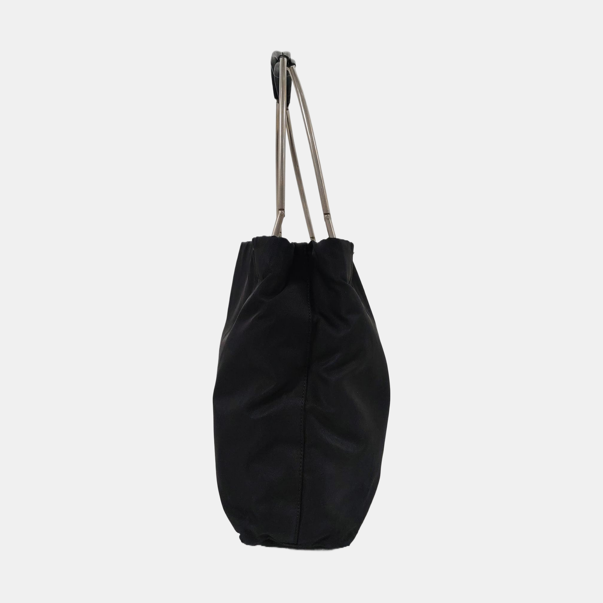 Nylon Tote Bag Black