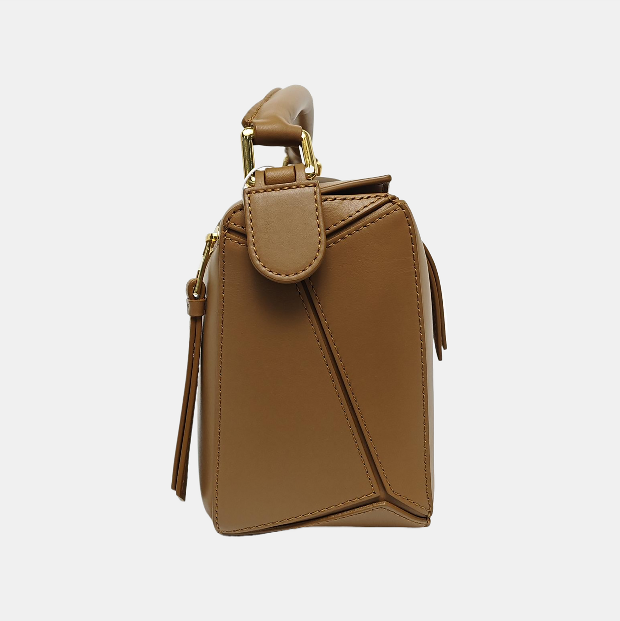Puzzle Small Calfskin Brown