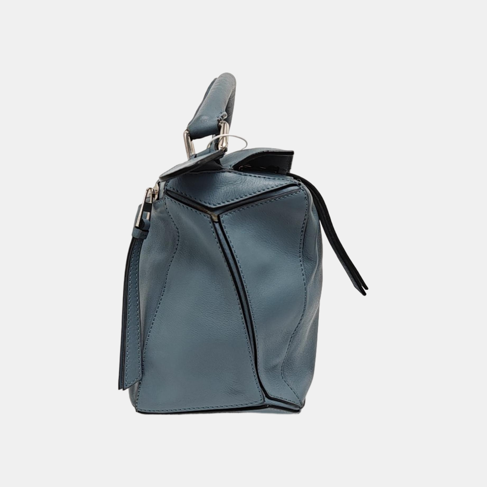 Puzzle Medium Calfskin Blue