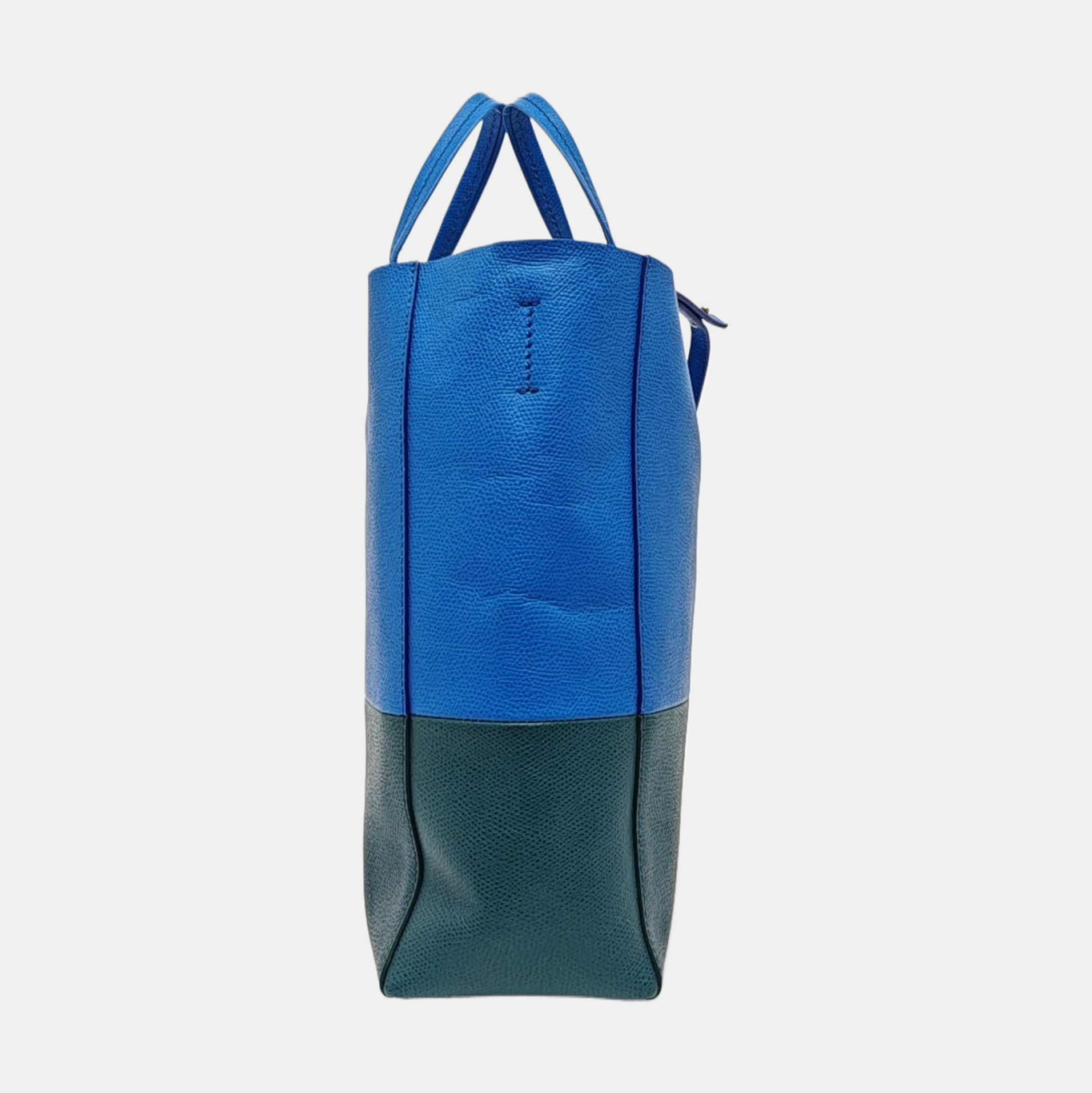 VERTICAL CABAS Mini Calfskin Blue