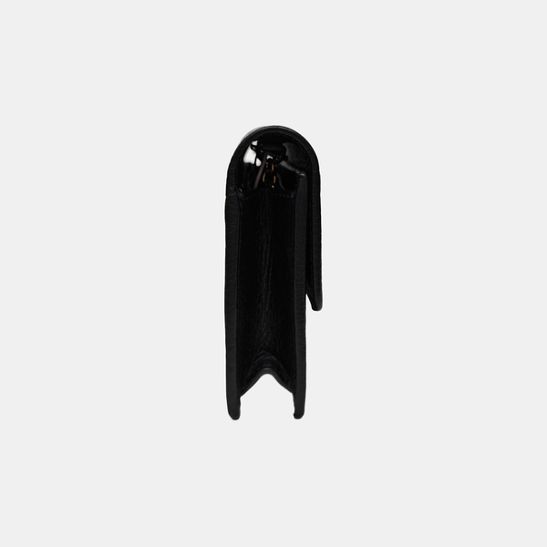 Interlocking G Small Calfskin Black