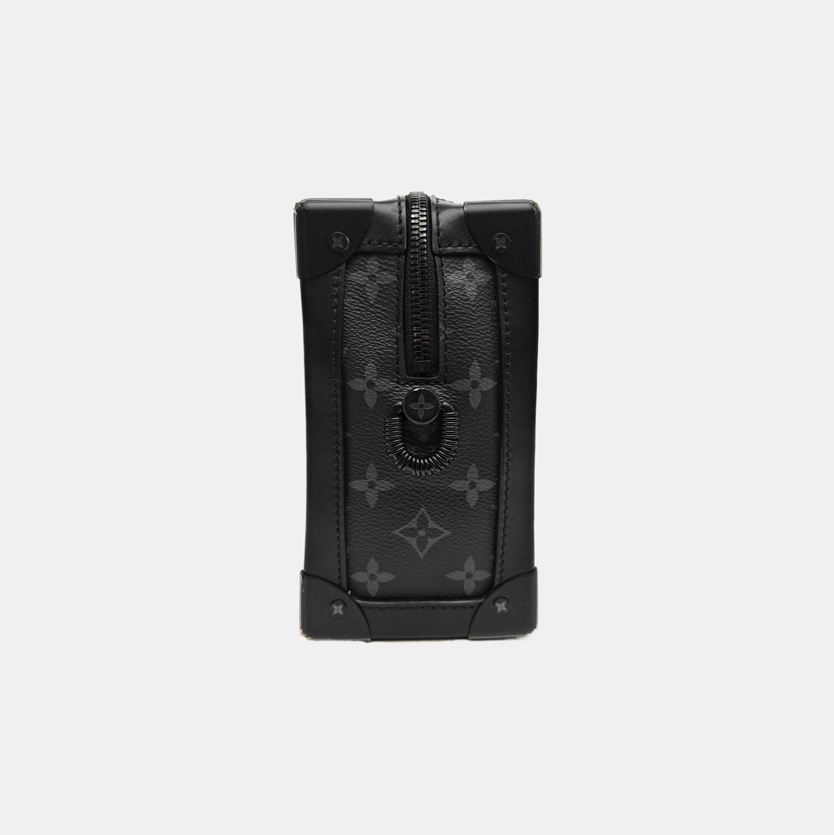 SOFT TRUNK Monogram Coated Canvas Black