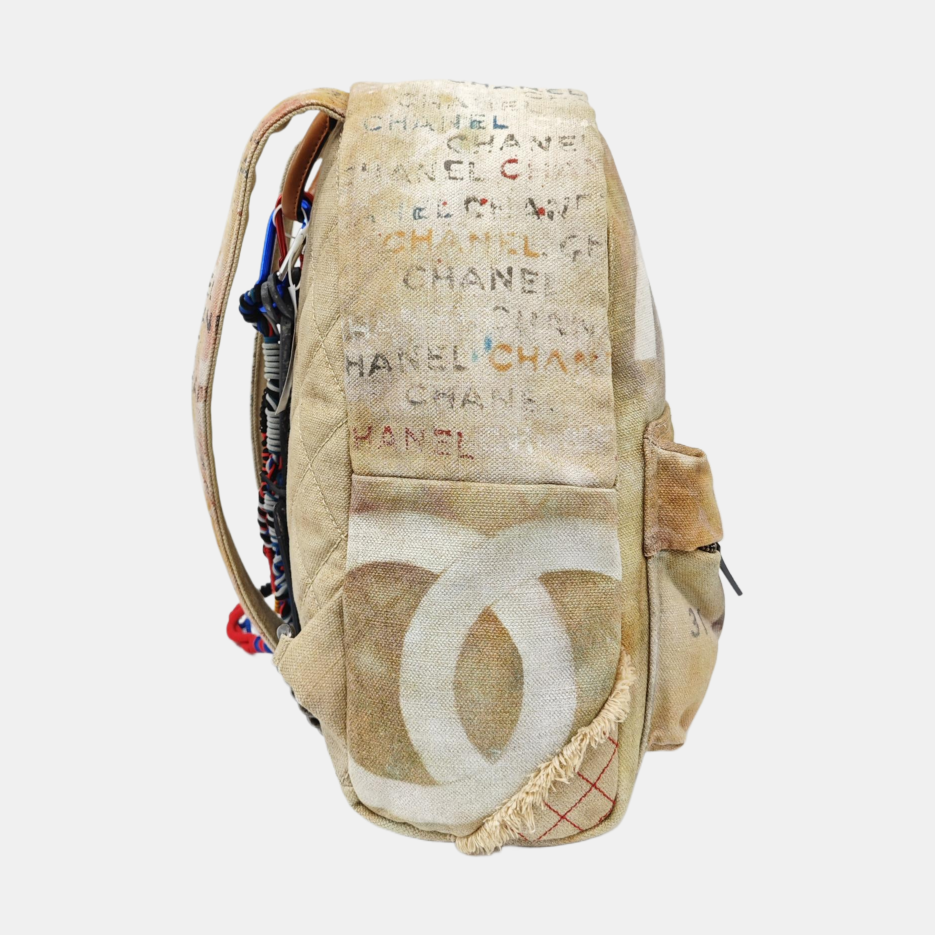 Canvas Backpack Yellow