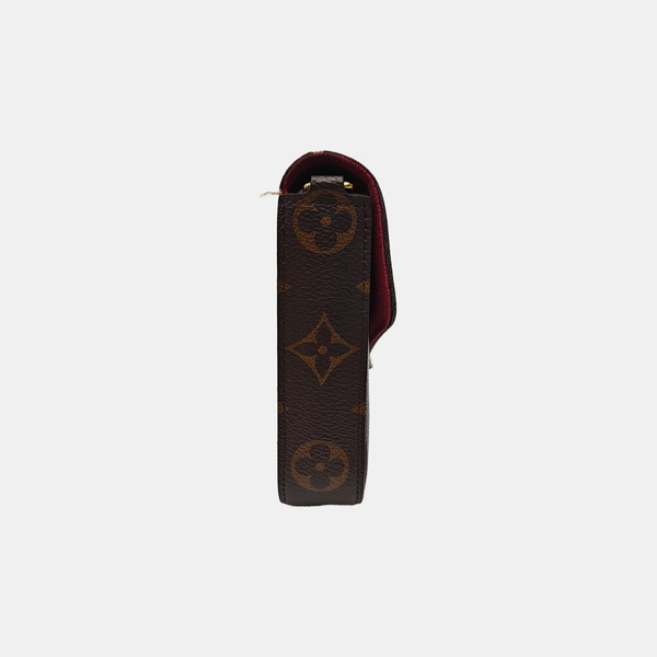FÉLICIE Monogram Coated Canvas Brown