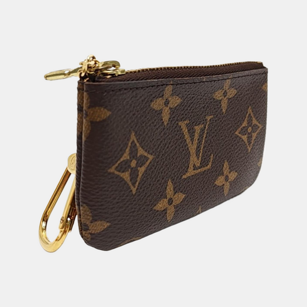 Monogram Coated Canvas Coin Purse Brown