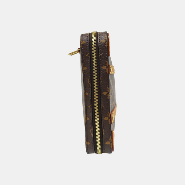 SOFT TRUNK PM Monogram Coated Canvas Brown