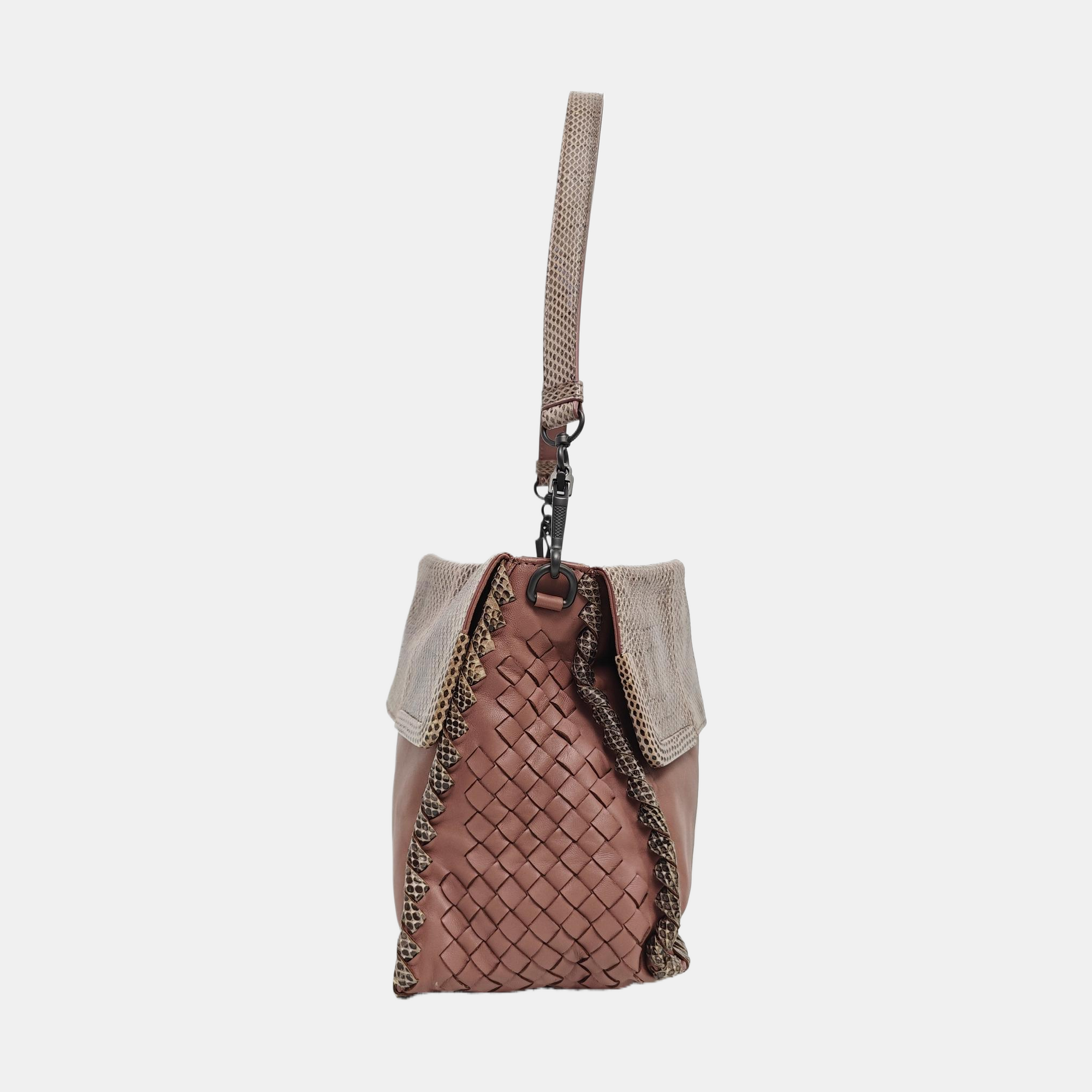 Lambskin Shoulder Bag Beige