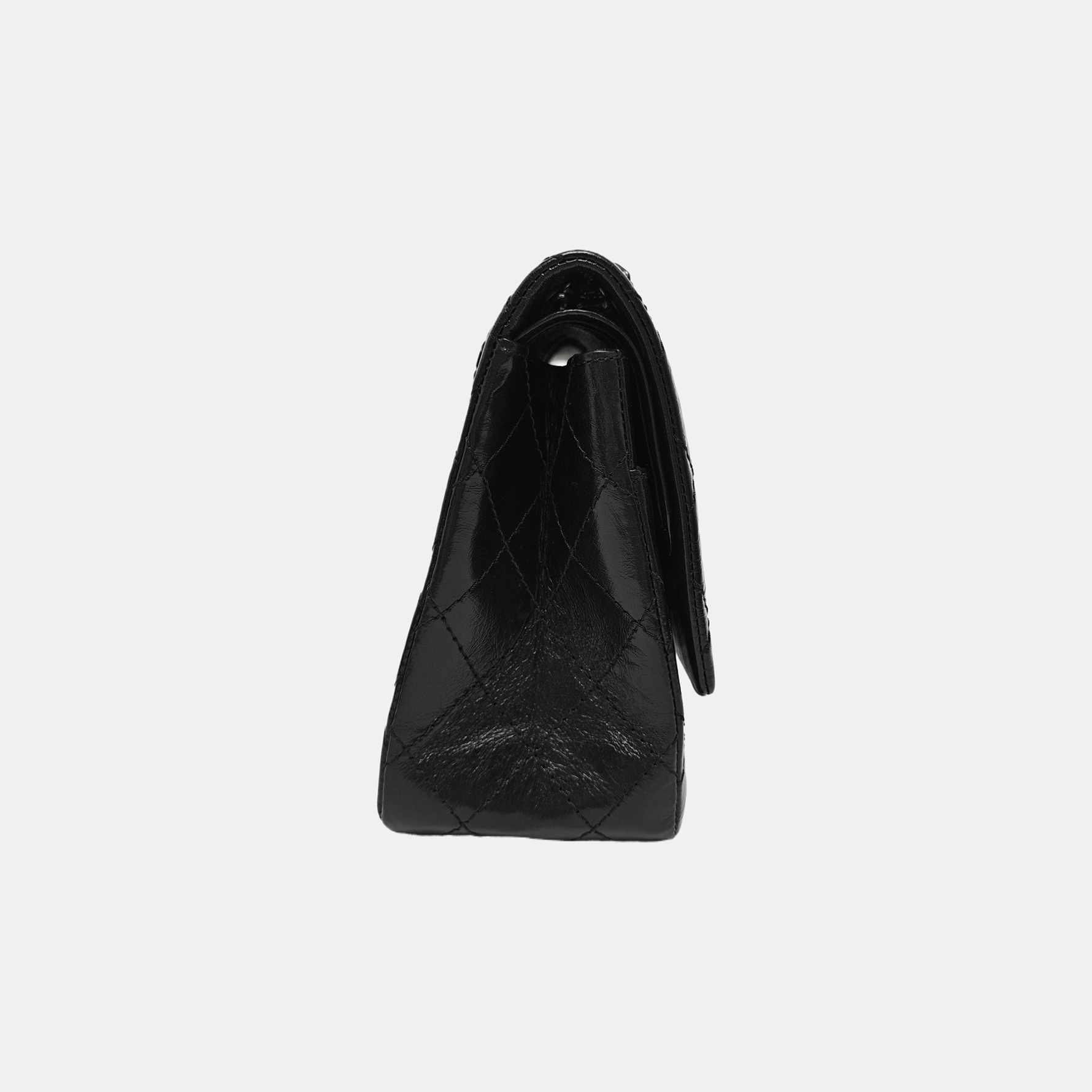 2.55 227 Quilted Calfskin Black