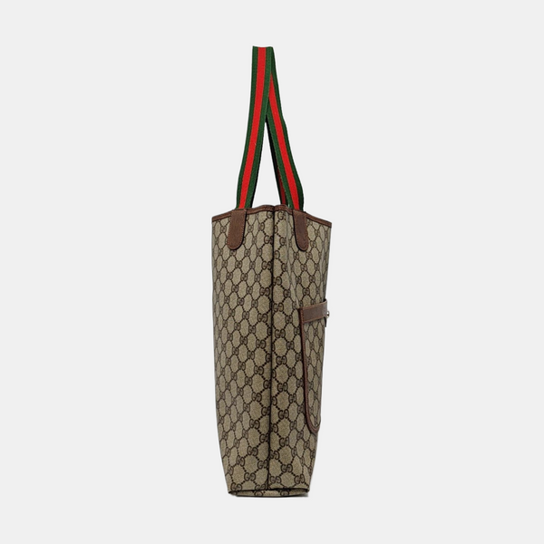 GG Supreme Monogram Coated Canvas Beige