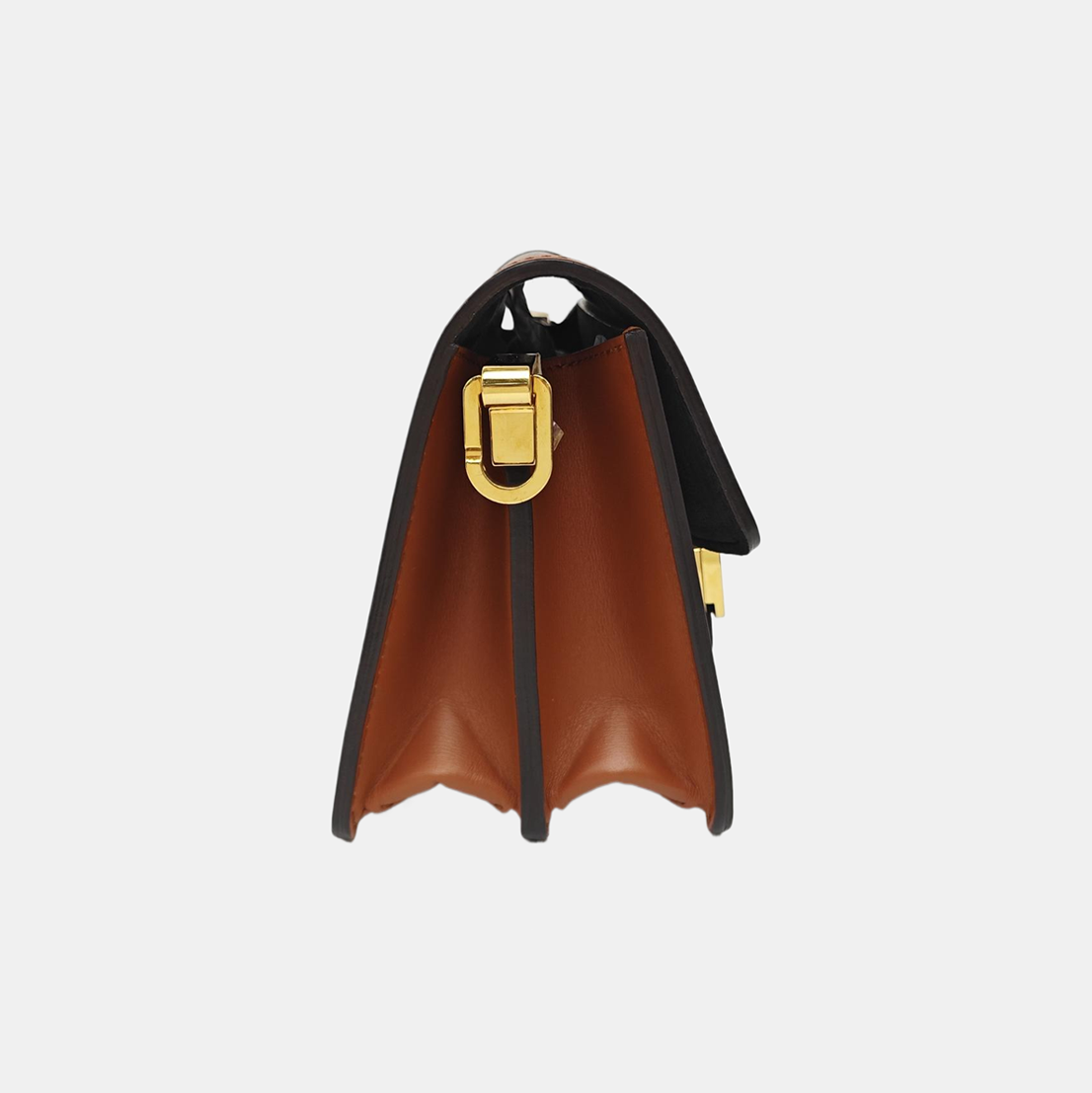 DAUPHINE Mini Coated Canvas Brown