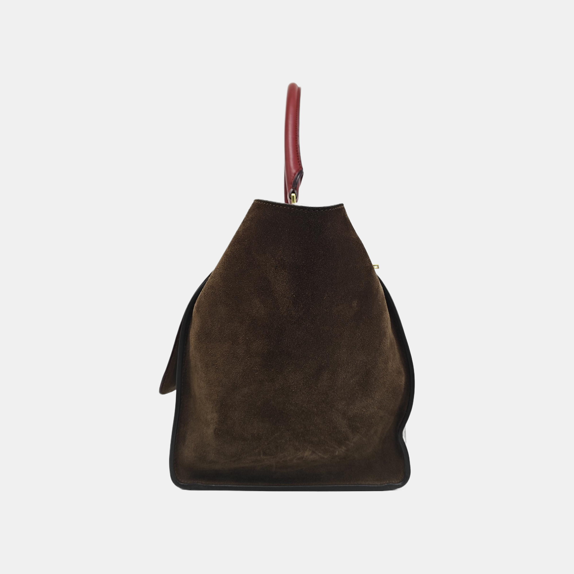 TRAPEZE Medium Calfskin Multicolor