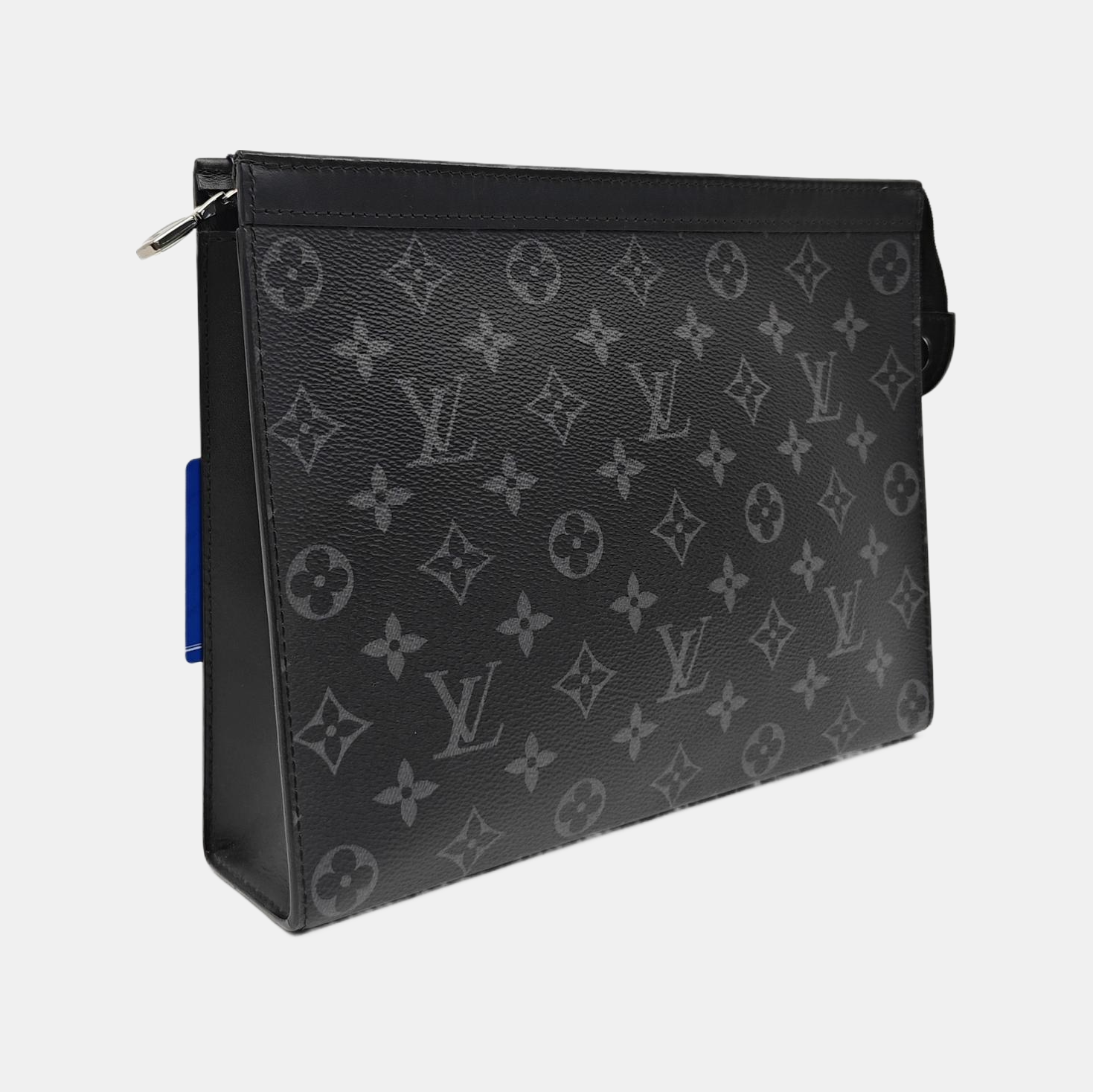 Pochette Voyag MM Monogram Coated Canvas Black