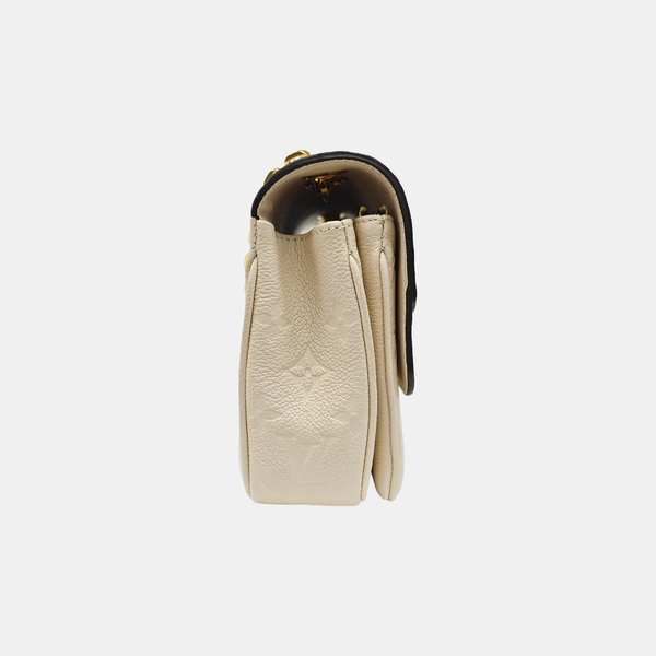 MARCEAU Monogram Calfskin White