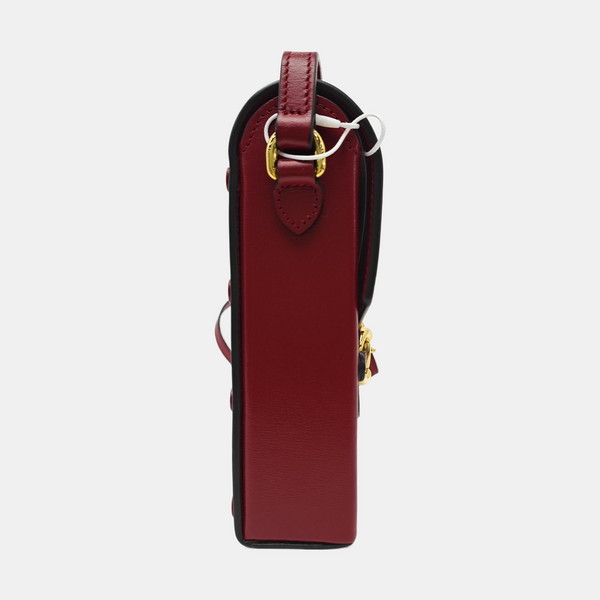 Horsebit 1955 Mini Calfskin Red