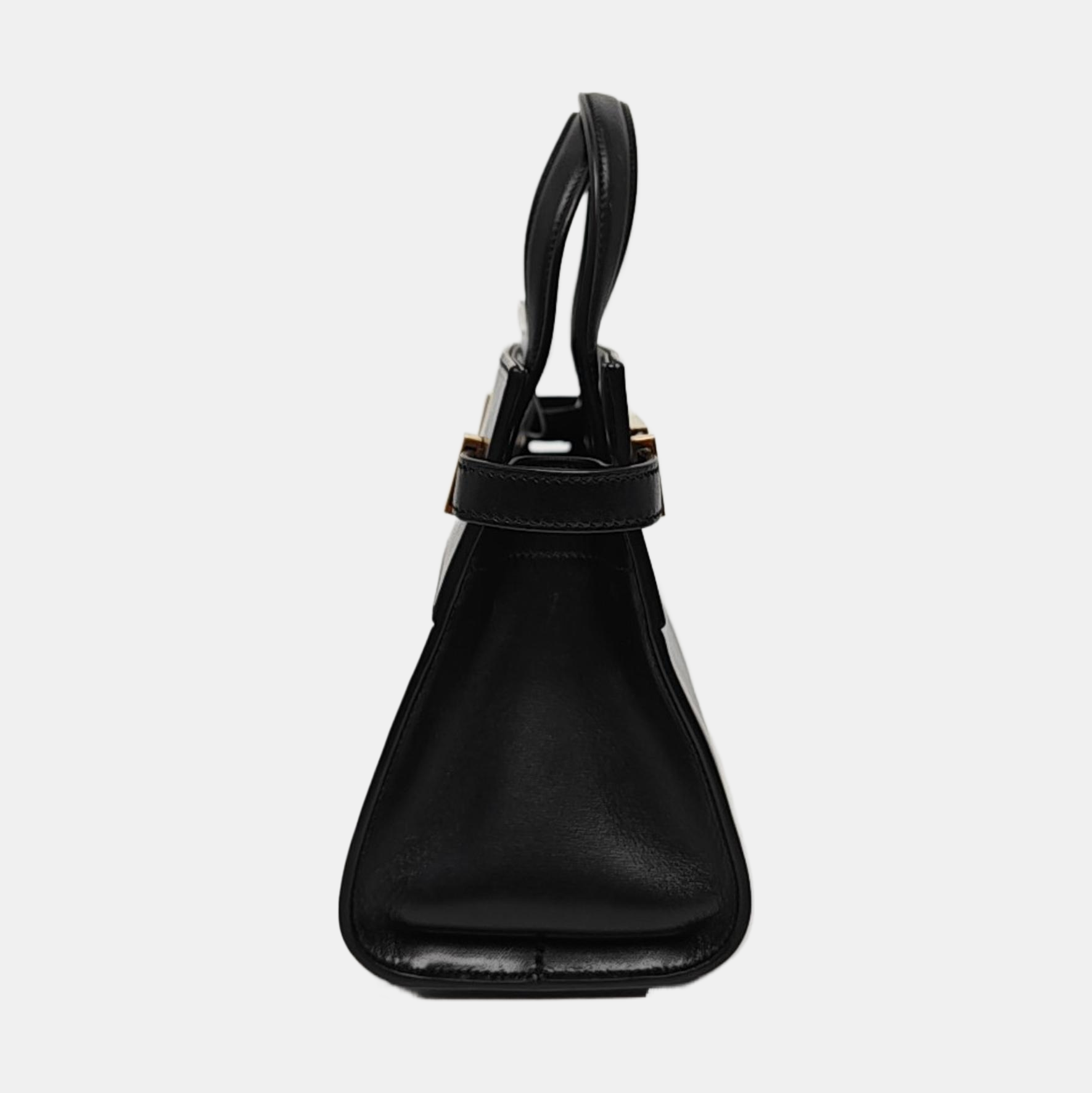 MANHATTAN Nano Calfskin Black