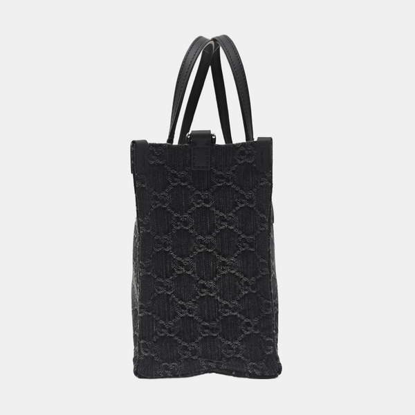 Ophidia Medium Monogram Canvas Black