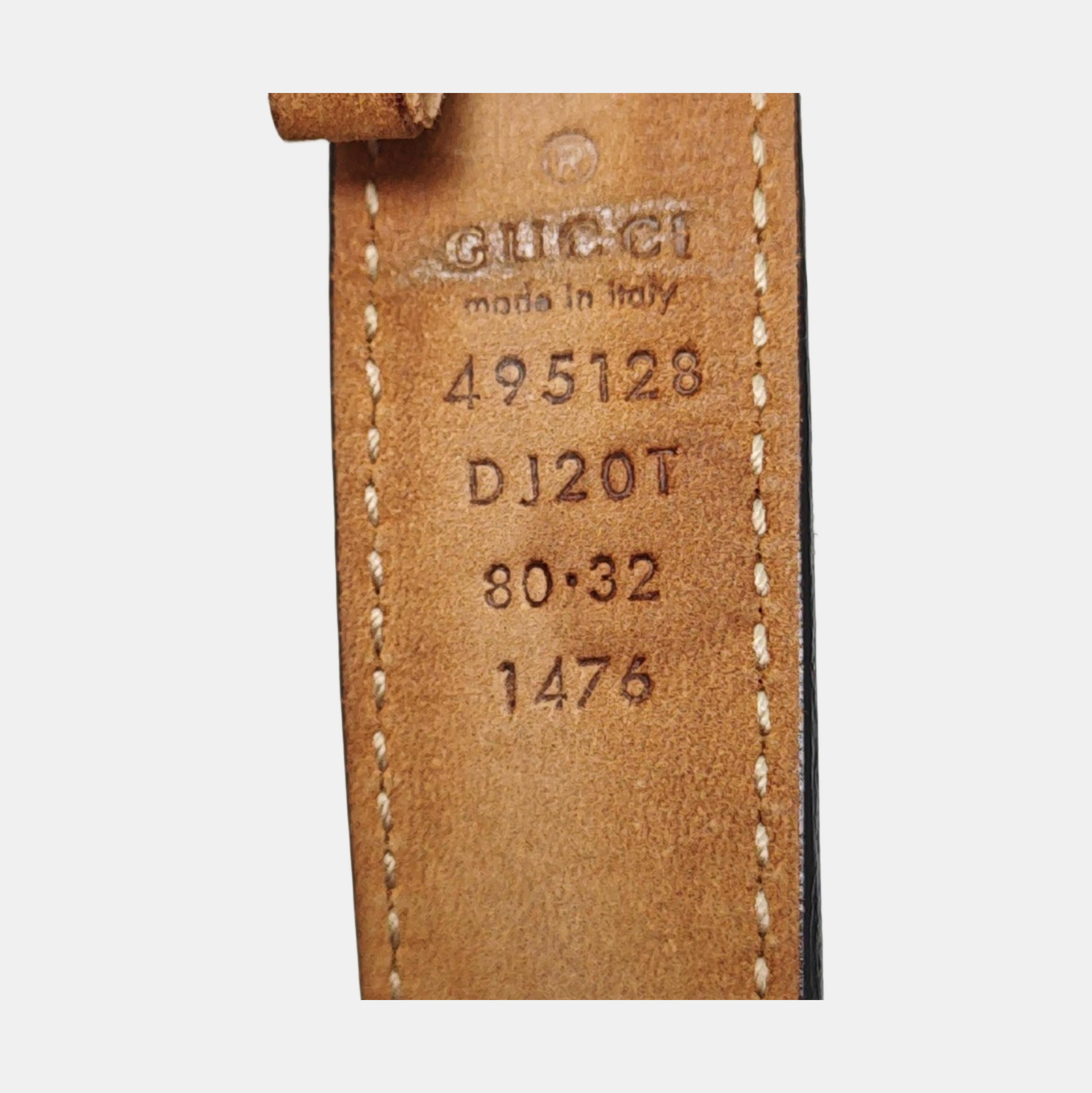 Leather Belt Black