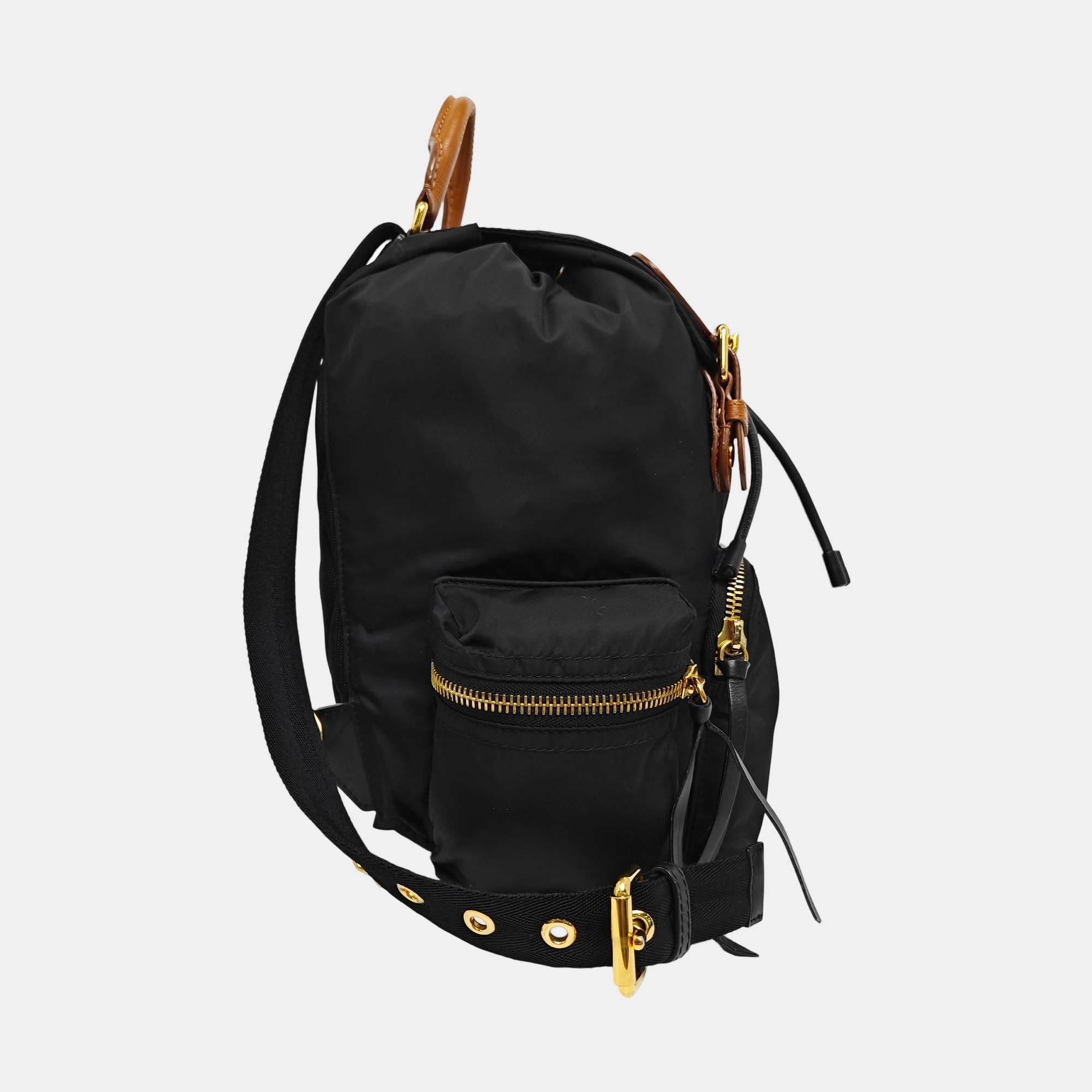 The Rucksack Nylon Black