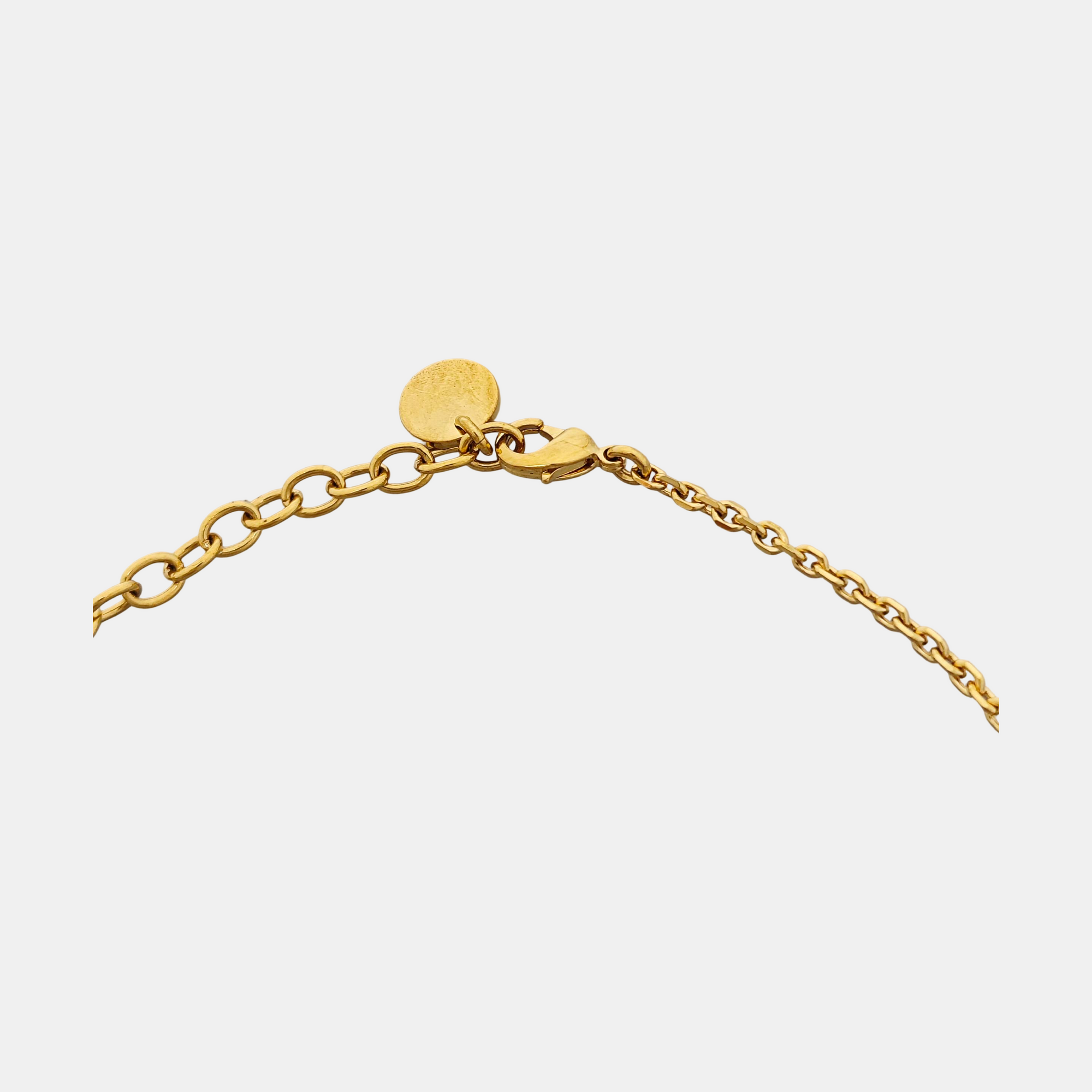 Dior Destiny Metal Gold Necklace