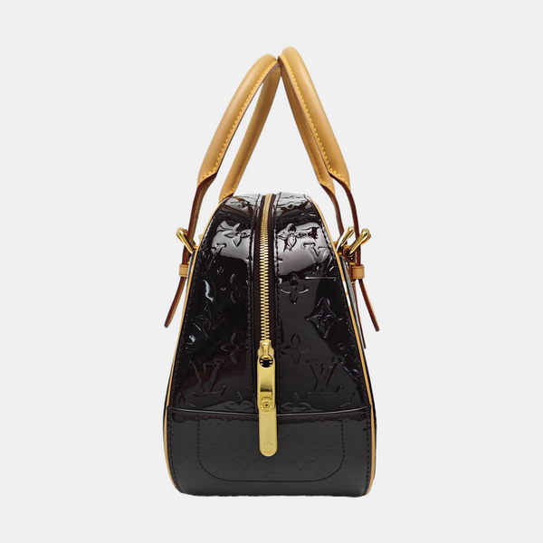 SUMMIT DRIVE Monogram Patent Leather Red